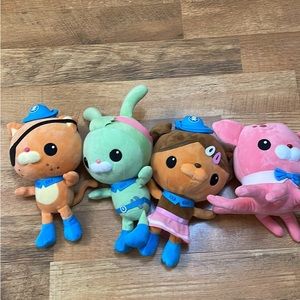 Octonauts plush lot